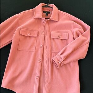 Pink Button-Up Jacket